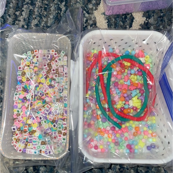 Bulk jewelry making tools wire clasps earrings gems hooks string beads - Picture 13 of 16